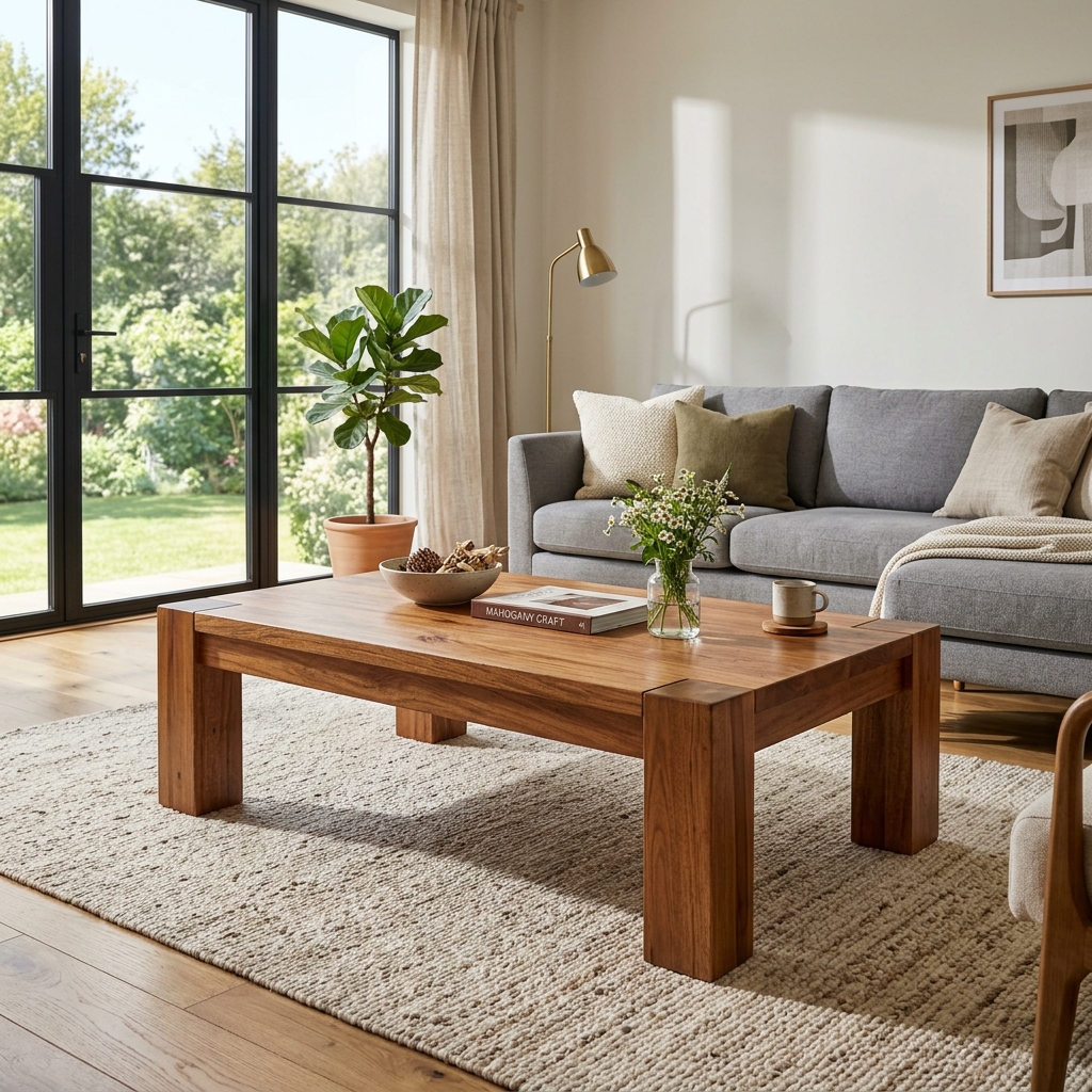 Solid Wood Coffee Table